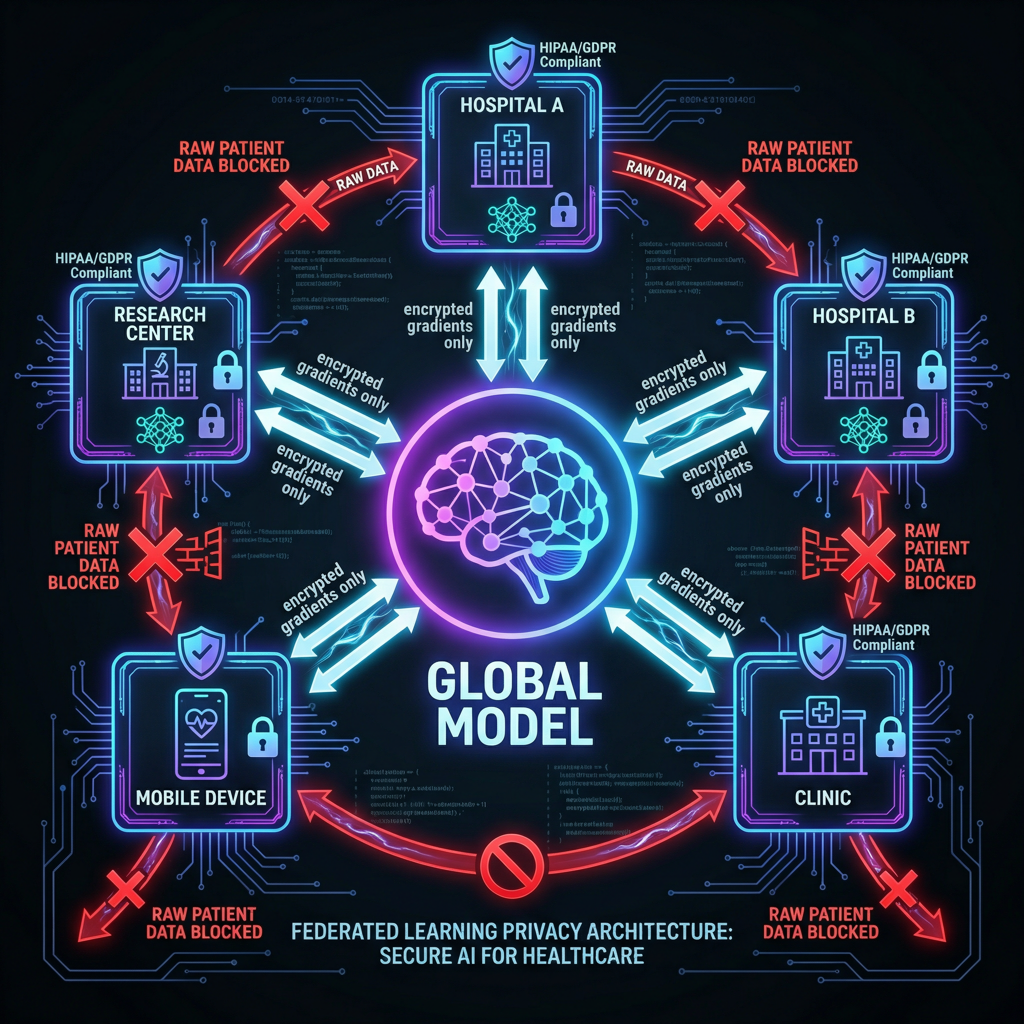 Federated Learning Privacy Architecture